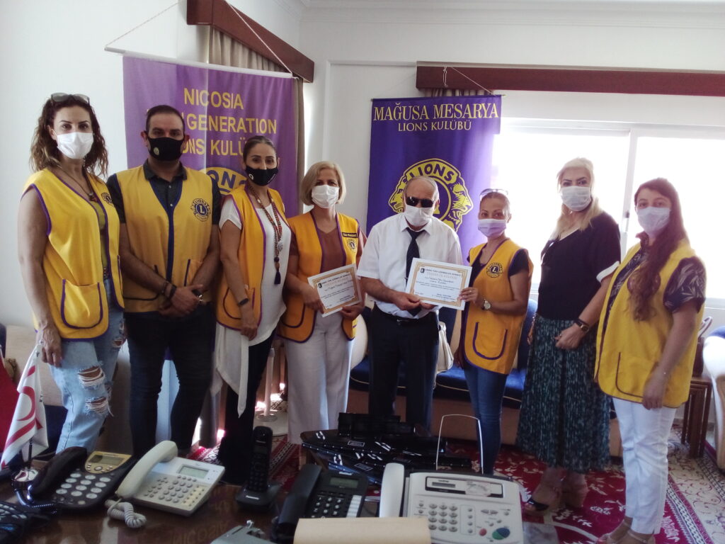KKTC Lions kulüplerinden anlamlı bağış