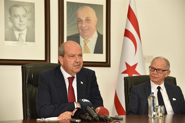 Cumhurbaşkanı Tatar: “Eşitlik sağlanması halinde resmi görüşme süreci başlayabilir”