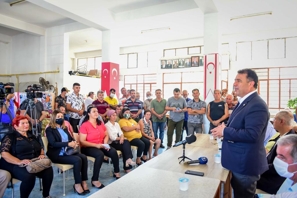 Saner: “Halkımız için elini taşın altına koymayanların şimdi şov yaparak bize taş atmaya kalkışmaları boşunadır”