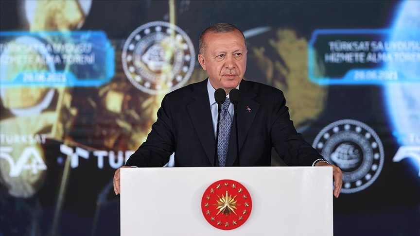 Erdoğan, yerli uydu için tarih verdi