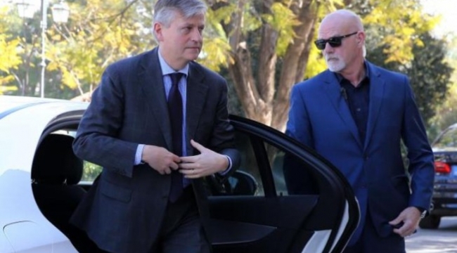 Ertuğruloğlu, BM yetkilisi Lacroix ile bir araya geldi