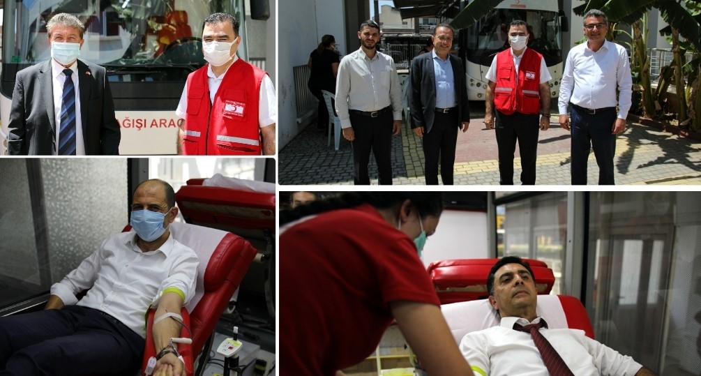 Kuzey Kıbrıs Türk Kızılayı kan bağış aracı Meclis’te