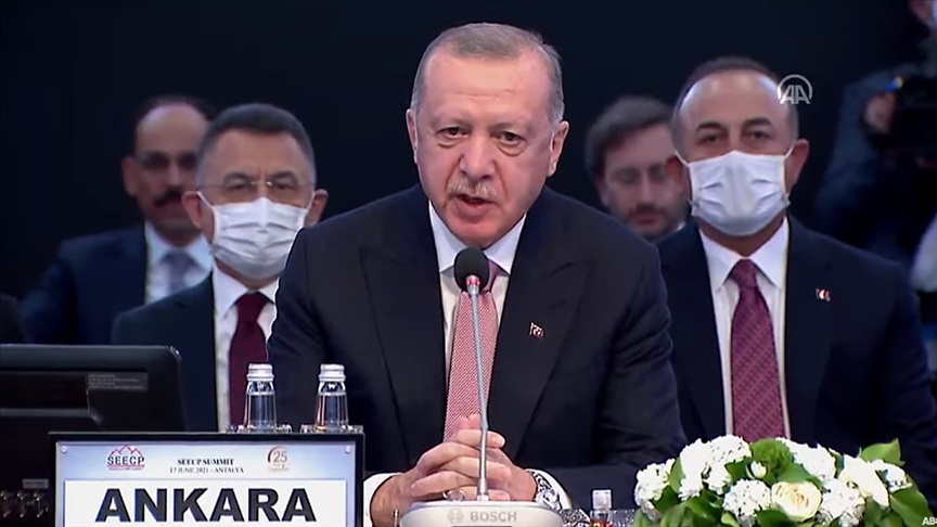 Erdoğan: “Türkiye’nin tam üye olarak yer almadığı bir AB’nin çekim ve güç merkezi olması mümkün değildir”