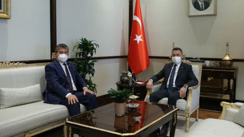 Üstel, Ankara’da Oktay ile görüştü