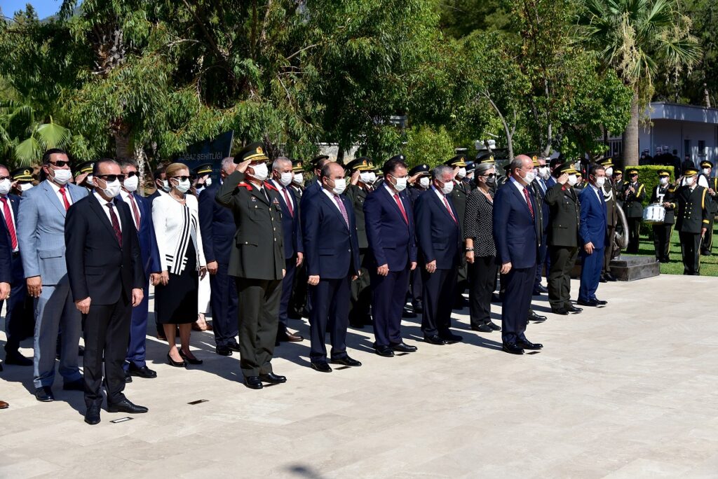 Boğaz Şehitliği’nde tören düzenlendi