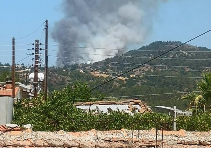Limasol’da yangın!