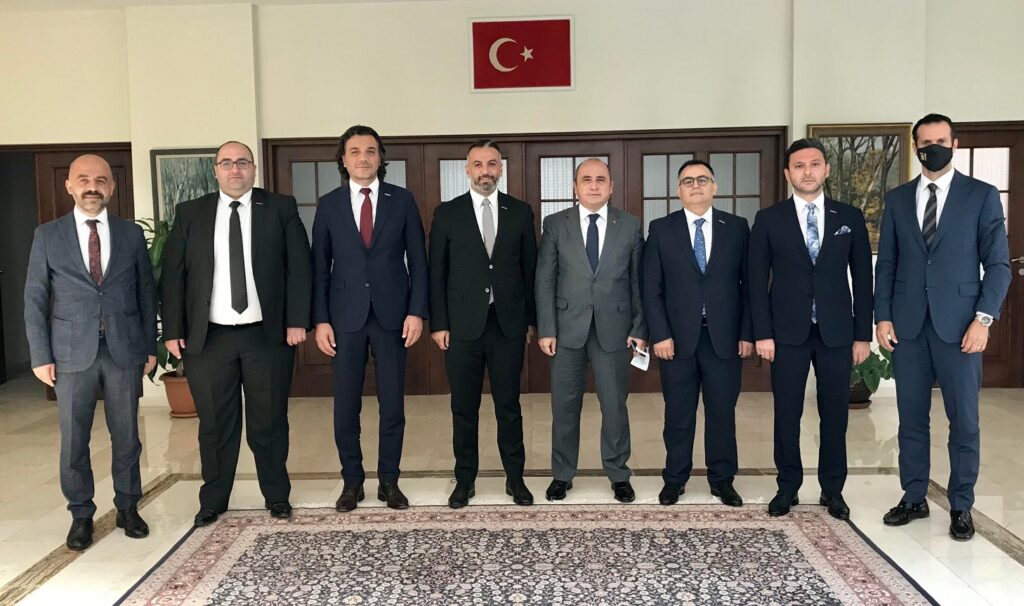 Büyükelçi Başçeri, ASKON heyetini kabul etti