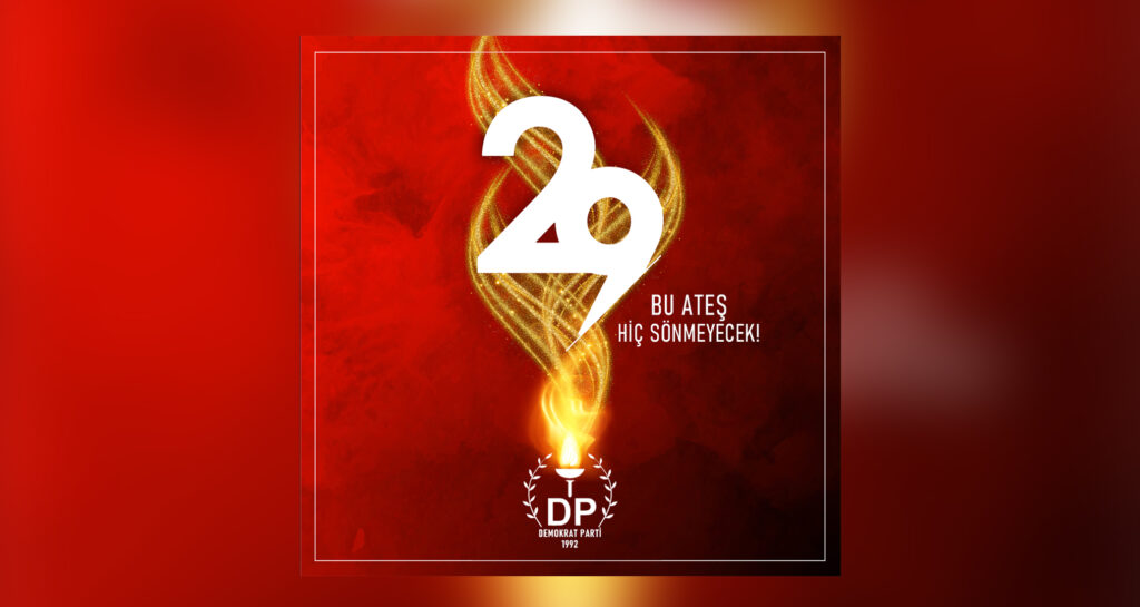 Demokrat Parti 29 yaşında
