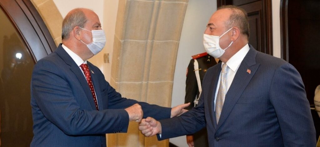 Tatar-Çavuşoğlu görüşmesi Rum basınında