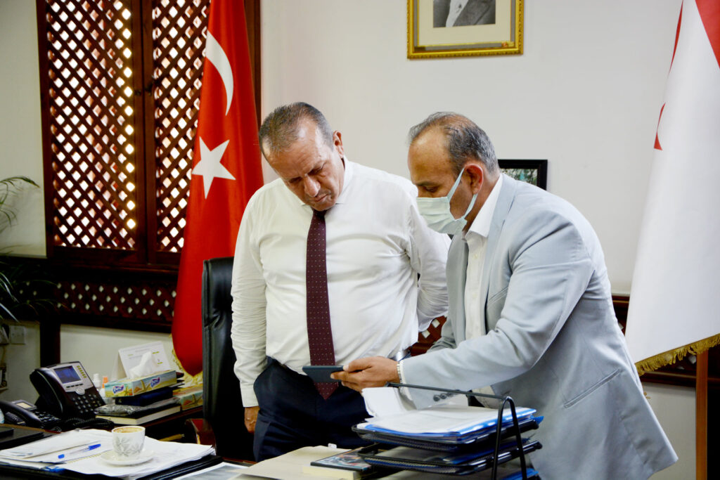 Ataoğlu, TC teknik heyetini kabul ederek, yapılan çalışmalar hakkında bilgi aldı