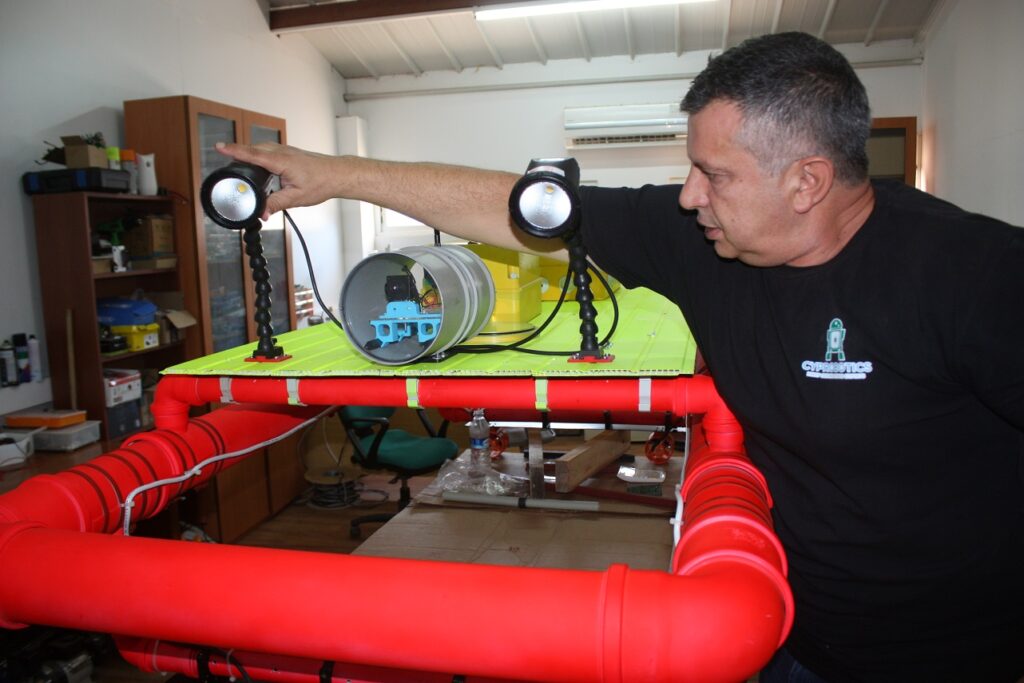 Kuzey Kıbrıs’ta bir robot üreticisi