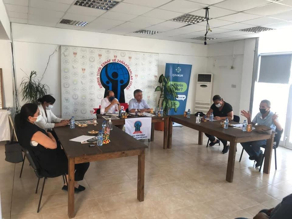 HP Esnaf ve Zanaatkarlar Odası’nı ziyaret etti