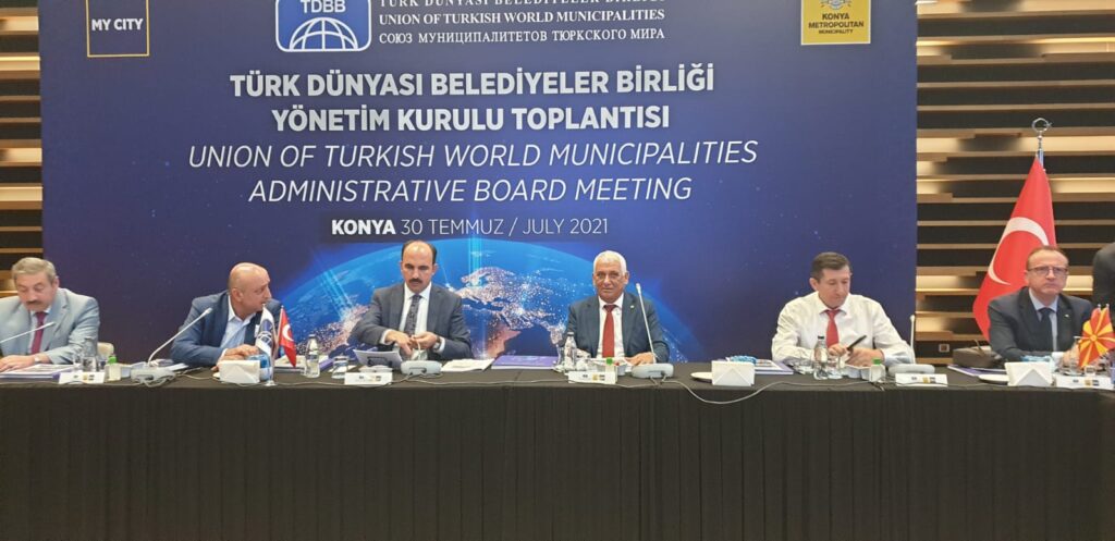 Özçınar, Türk Dünyası Belediyeler Birliği toplantısına katıldı