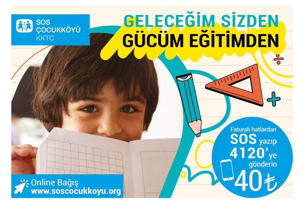 SOS’tan “Geleceğim Sizden Gücüm Eğitimden” kampanyası