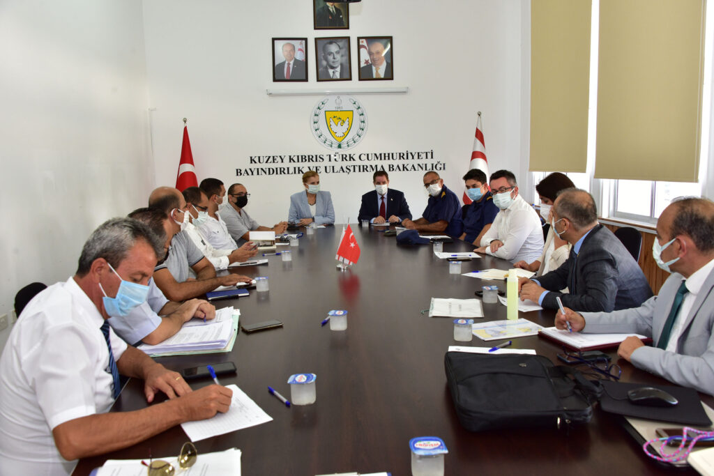 Bayındırlık ve Ulaştırma Bakanlığı’nda toplantı