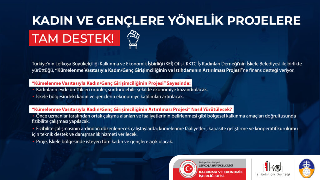 KEİ Ofisi, KKTC’de üreten bir ekonomik yapının oluşmasını destekliyor