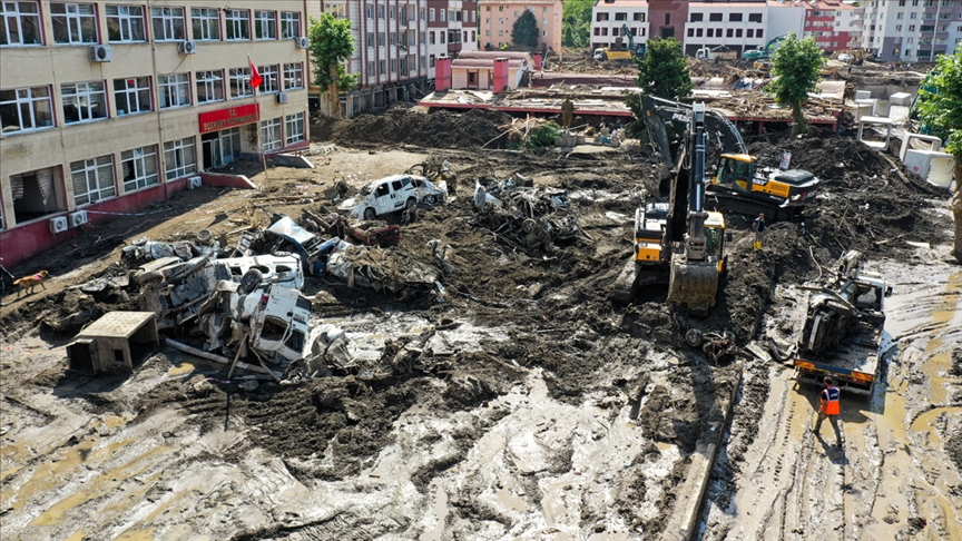 Karadeniz’de yaşanan sel felaketinde son durum
