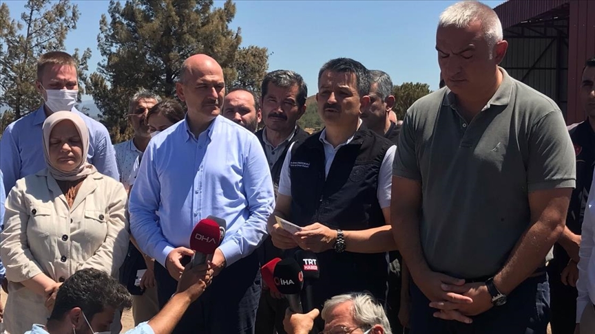 Pakdemirli: “Son 5 günde 132 yangından 125’ini kontrol atına aldık”