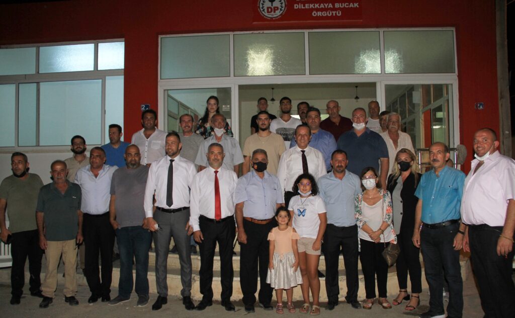 DP Dilekkaya Örgüt Binası açıldı