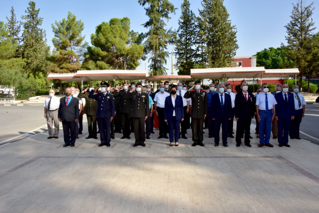 Gaziler Günü nedeniyle Atatürk Anıtı’nda tören düzenlendi