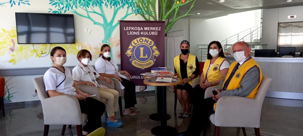 Lefkoşa Merkez Lions Kulübü Çocuk Onkolojisi Bölümü’nün İhtiyaçlarını gideriyor