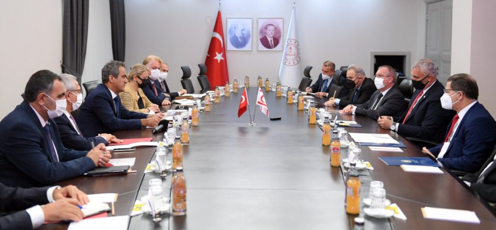 Amcaoğlu, TC Milli Eğitim Bakanı Özer ile görüştü