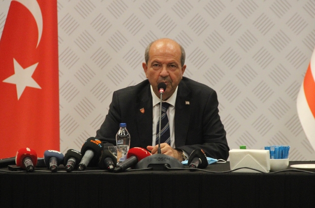 “Kıbrıs halkına daha fazla refah mutluluk, güvenli bir gelecek vermek için uğraşıyorum”