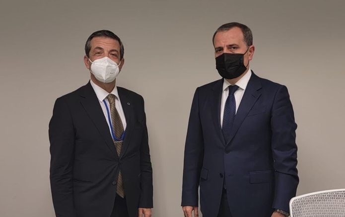 Ertuğruloğlu, Azerbaycan Dışişleri Bakanı ile görüştü