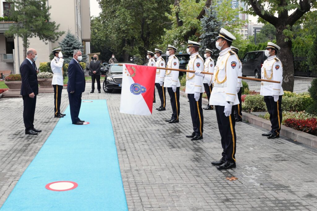İçişleri Bakanı Evren Ankara’da