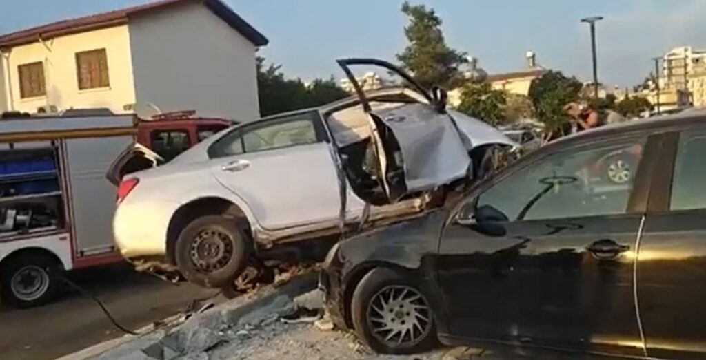 Gazimağusa’da kaza!