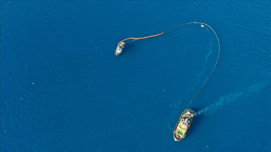 Akdeniz’de petrol kirliliğine karşı 20 bin kilometrekare alan tarandı