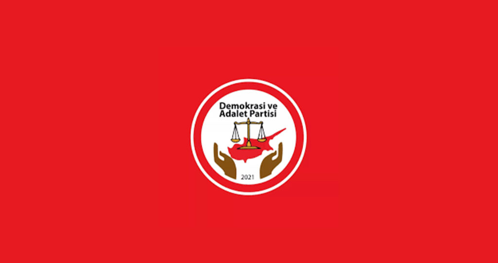 Demokrasi ve Adalet Partisi’nin 1’inci olağan büyük kurultayı 31 Ekim’de
