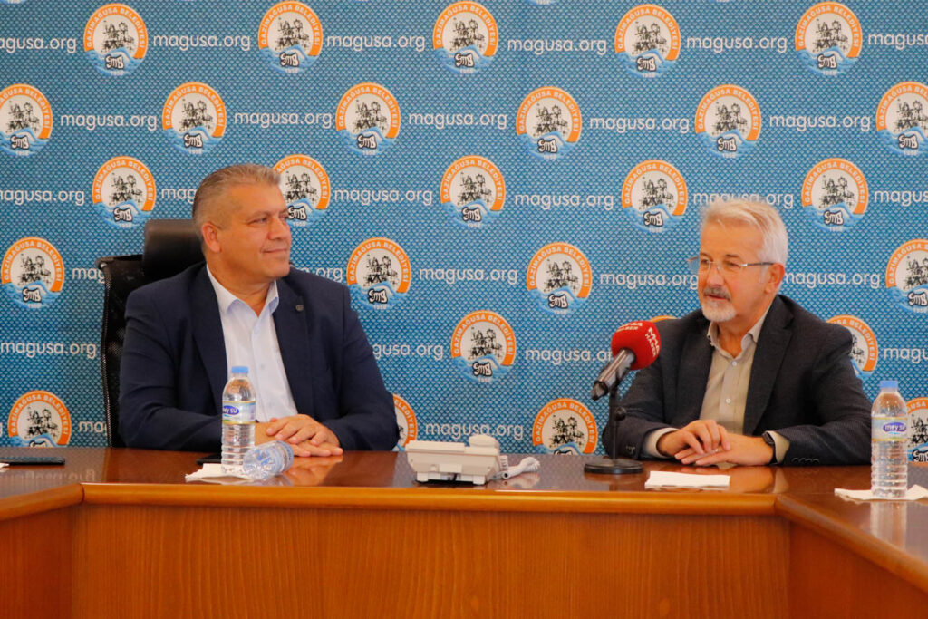 Nilüfer Belediye Başkanı Erdem, Gazimağusa Belediyesi’ni ziyaret etti