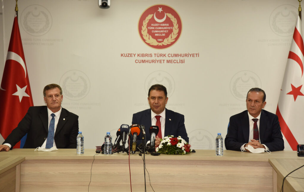 UBP-DP-YDP hükümeti görevde 10 ay kaldı