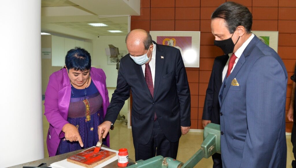 50. Yıl Bellek Baskı Resim Sergisi açıldı