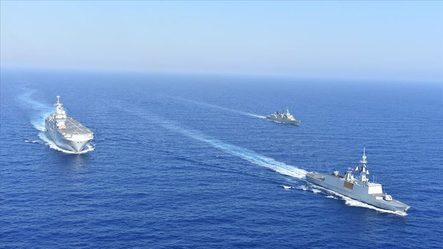 Güney Kıbrıs, Yunanistan, Fransa ve İtalya arasında ortak tatbikat