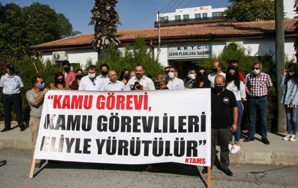 KTAMS’tan ‘Mağusa, İskele ve Yeniboğaziçi İmar Planı’ eylemi