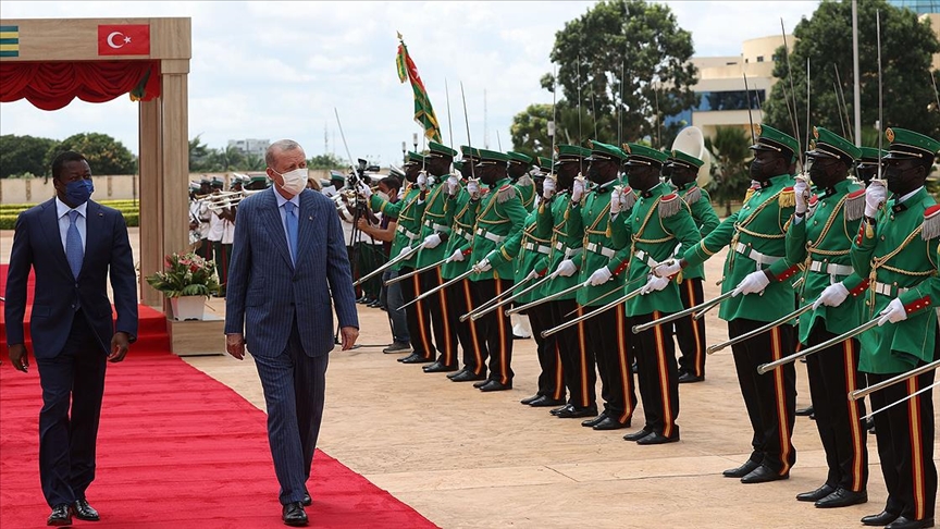 Togo, Cumhurbaşkanı Erdoğan’ın ziyaretini yakından izledi