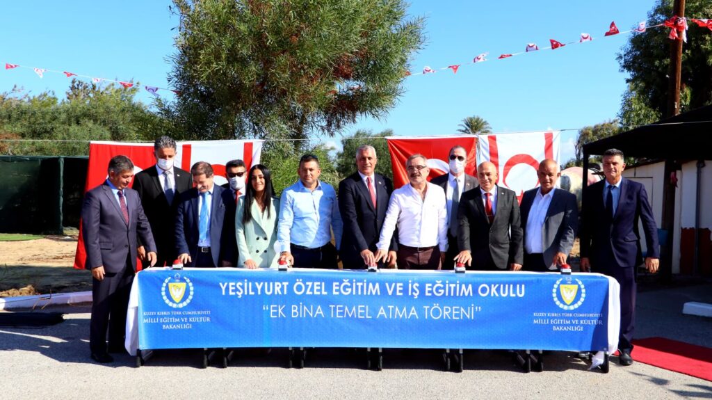 Yeşilyurt Özel Eğitim ve İş Eğitim Okulu binasının temeli atıldı