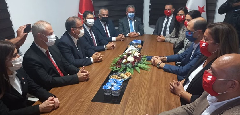 UBP-HP görüşmesi başladı