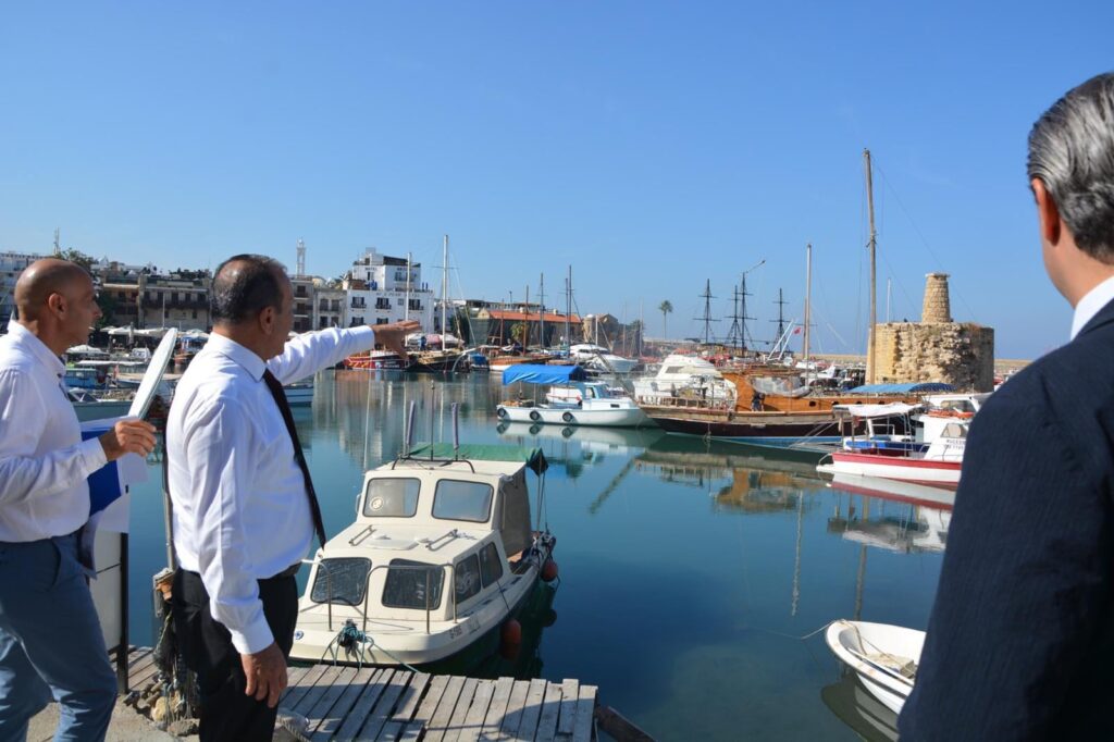 Girne Antik Liman’ın restorasyonu başladı
