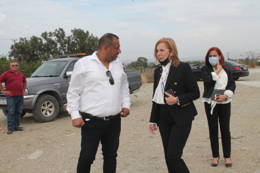 Güzelyurt-Lefke çevre yolunda sona gelindi
