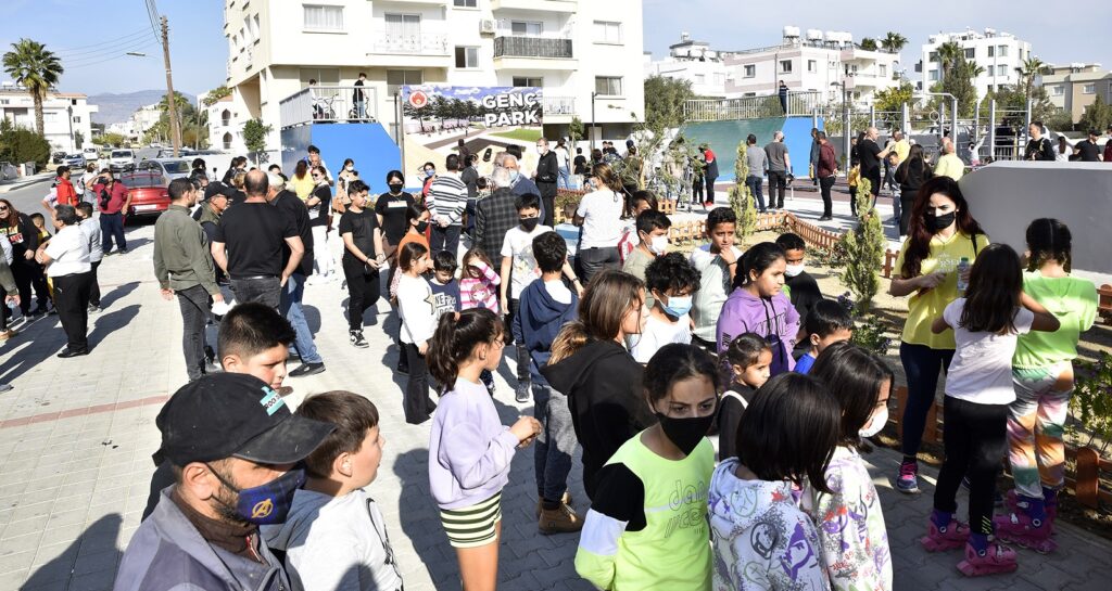 ‘Genç Park’ Gönyeli’de açıldı