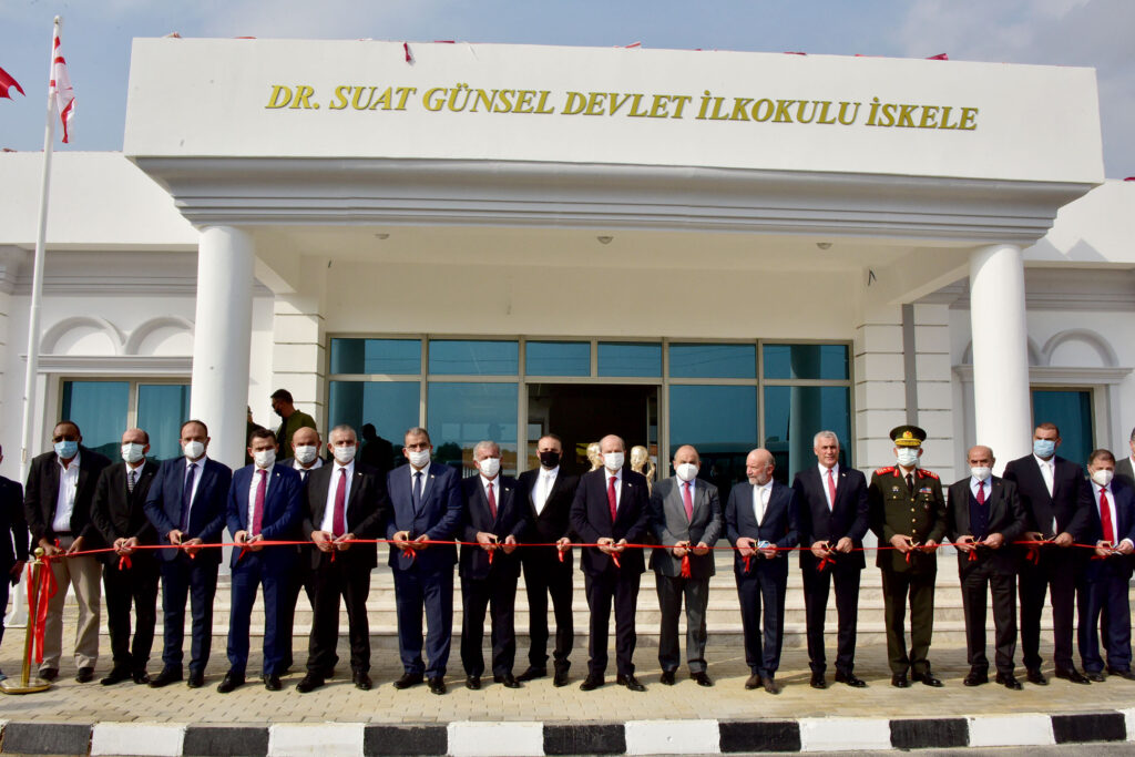 İskele Dr. Suat Günsel Devlet İlkokulu’nun teslim ve açılış töreni yapıldı