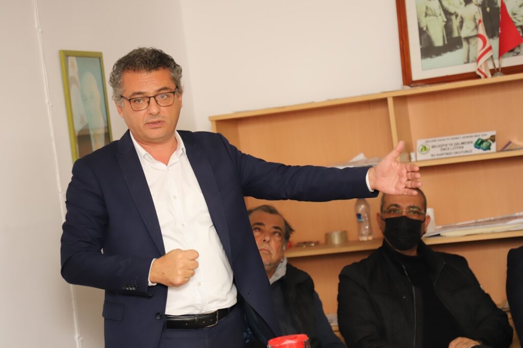 CTP heyeti Sadrazamköy ve Kayalar’ı ziyaret etti