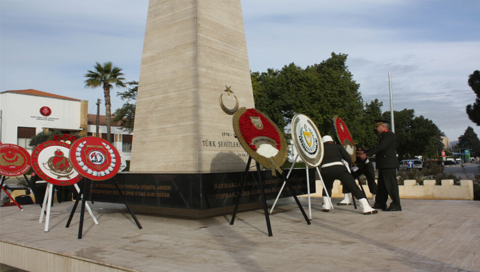 Kıbrıs Türk halkının varoluş ve özgürlük mücadelesinde şehit düşenler anılacak