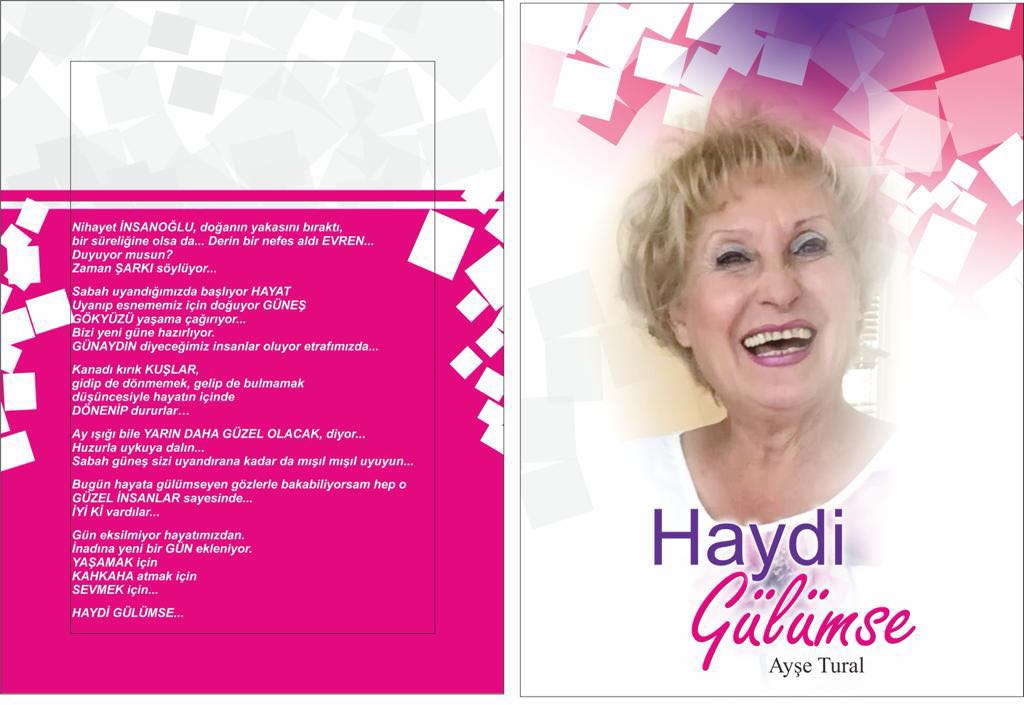 Ayşe Tural’ın son kitabı ‘Hadi Gülümse’ yayınlandı