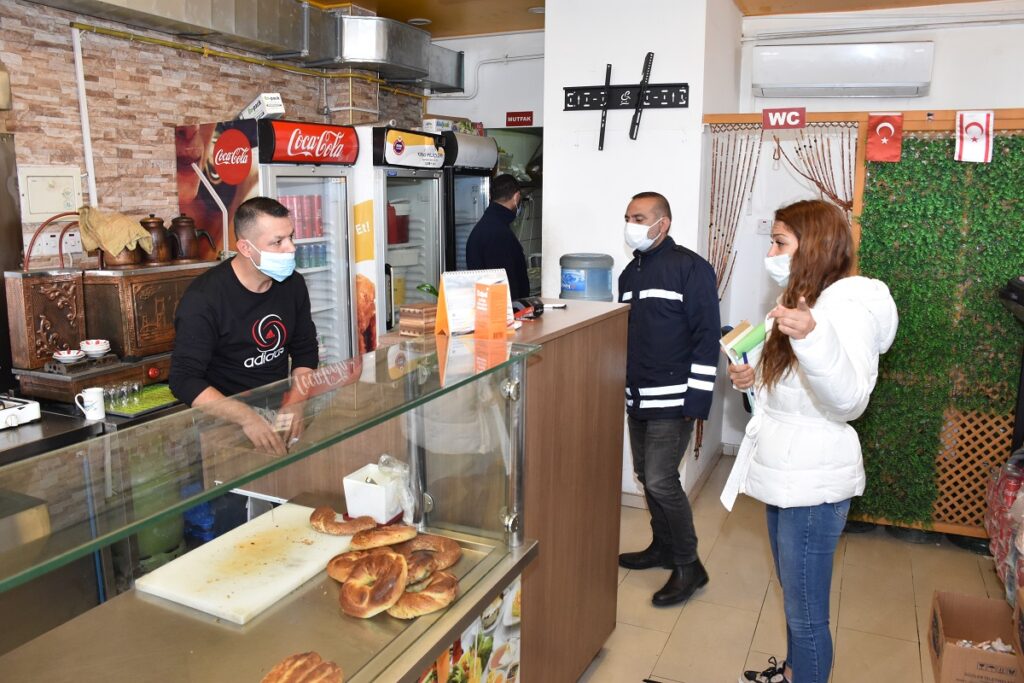 Girne’de denetimler devam ediyor