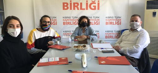 Kuir Kıbrıs, Kıbrıs Türk Gazeteciler Birliği’ni ziyaret etti