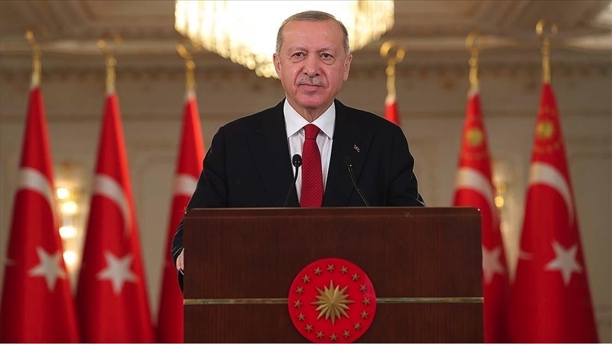 Erdoğan: “Hiçbir zaman ayrım yapmadan kadınlarımızı gerçek anlamda haklarına kavuşturmak için çalışıyoruz”